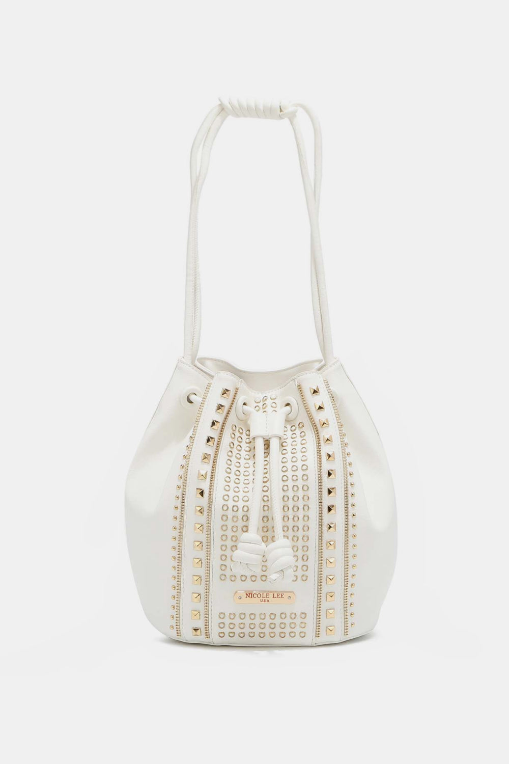 Studded Bucket Bag