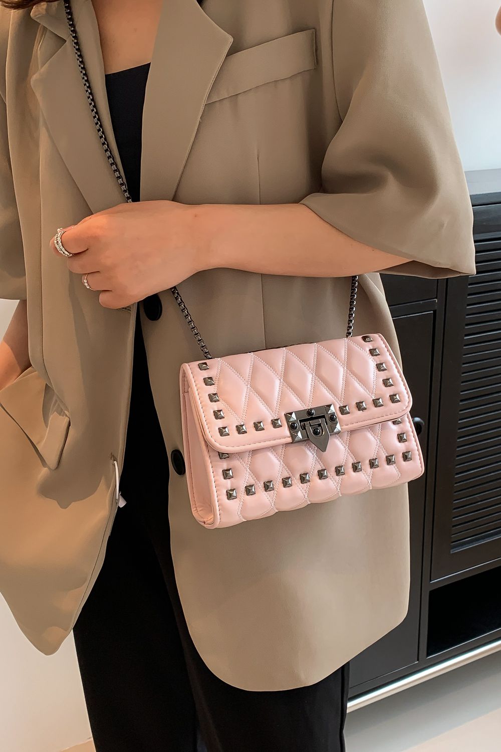 Studded Crossbody Bag