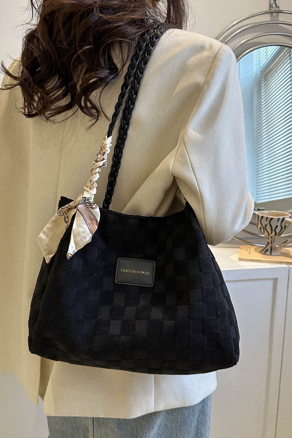 Braided Tote Bag
