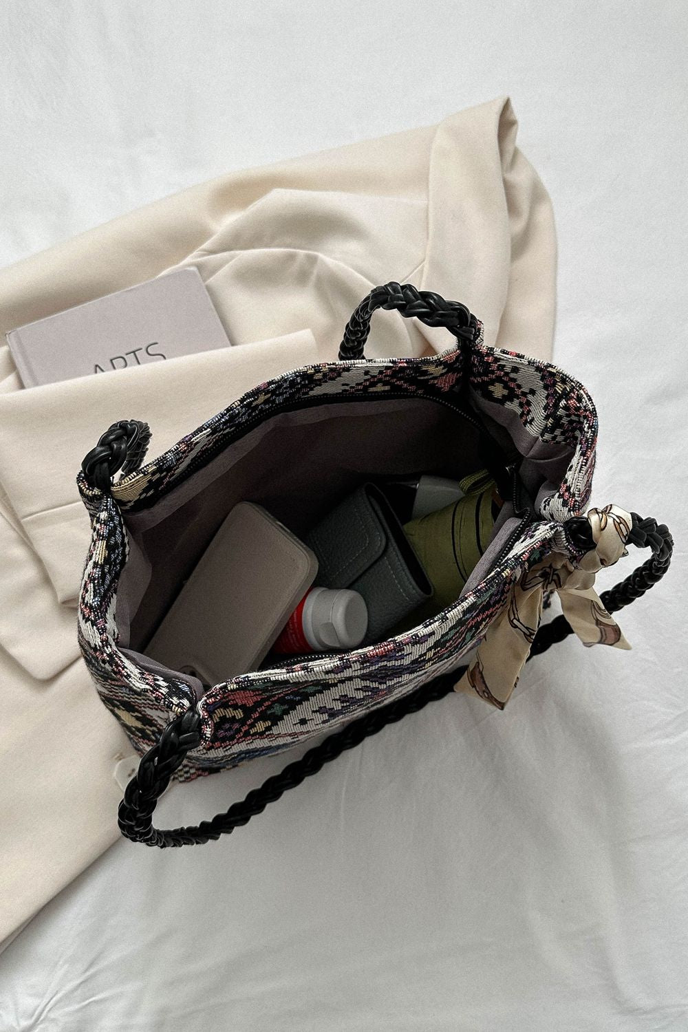 Braided Tote Bag