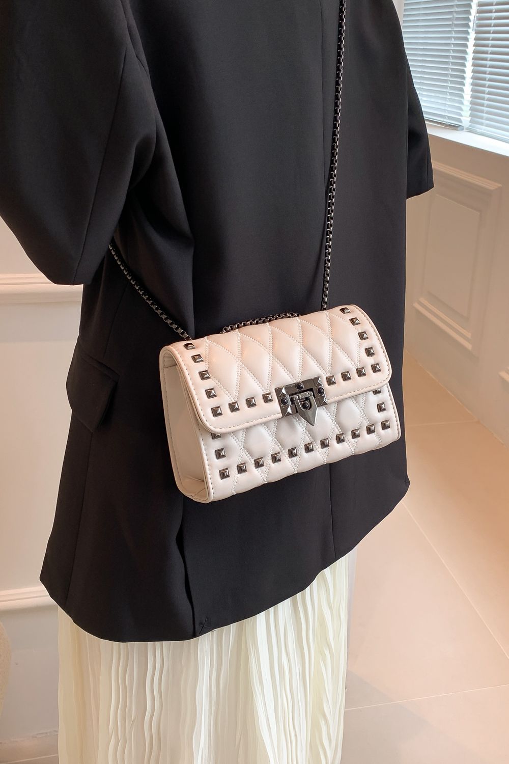 Studded Crossbody Bag