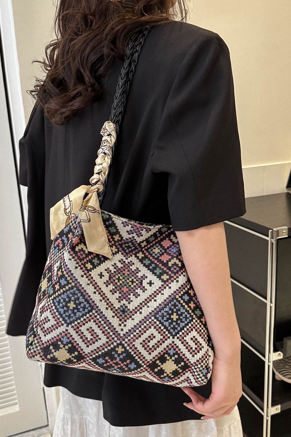 Braided Tote Bag