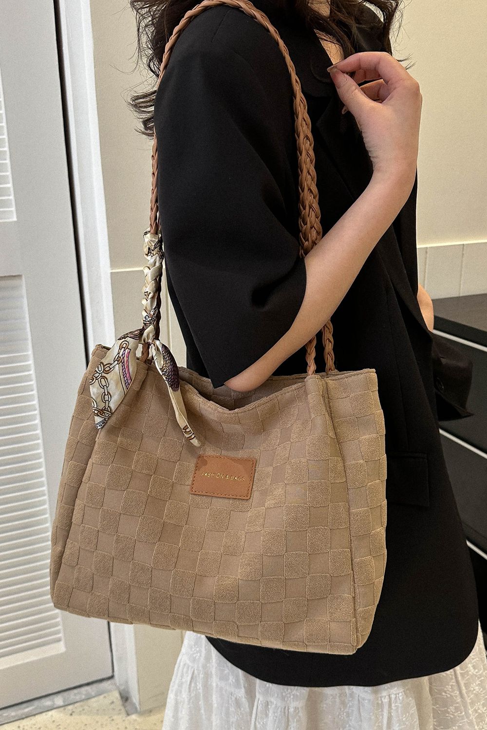Braided Tote Bag