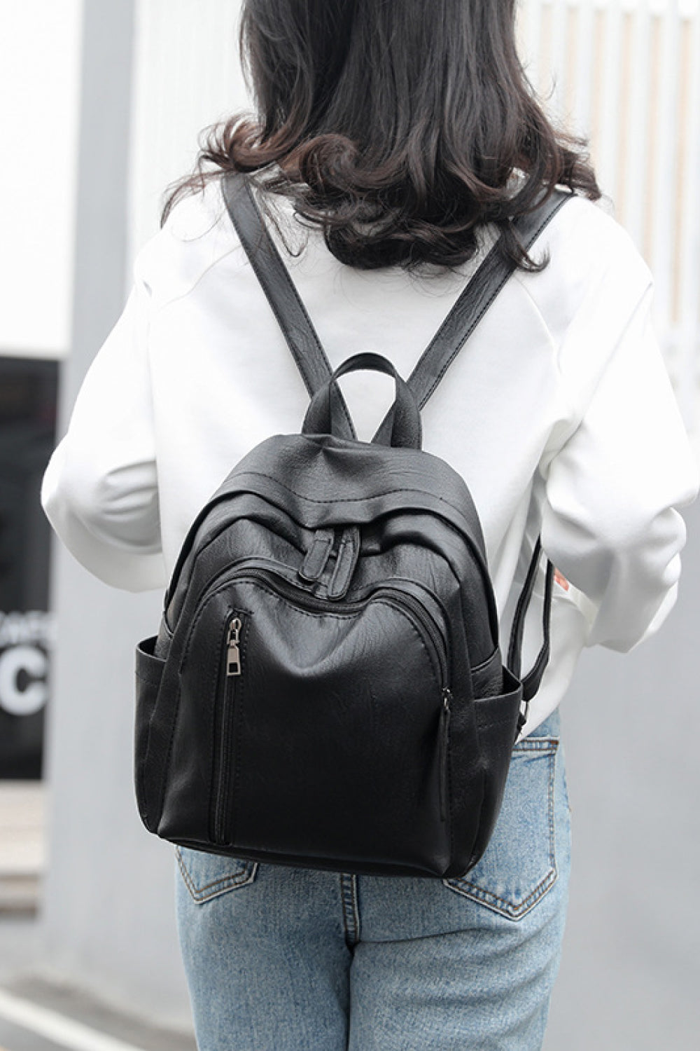 Adored PU Backpack