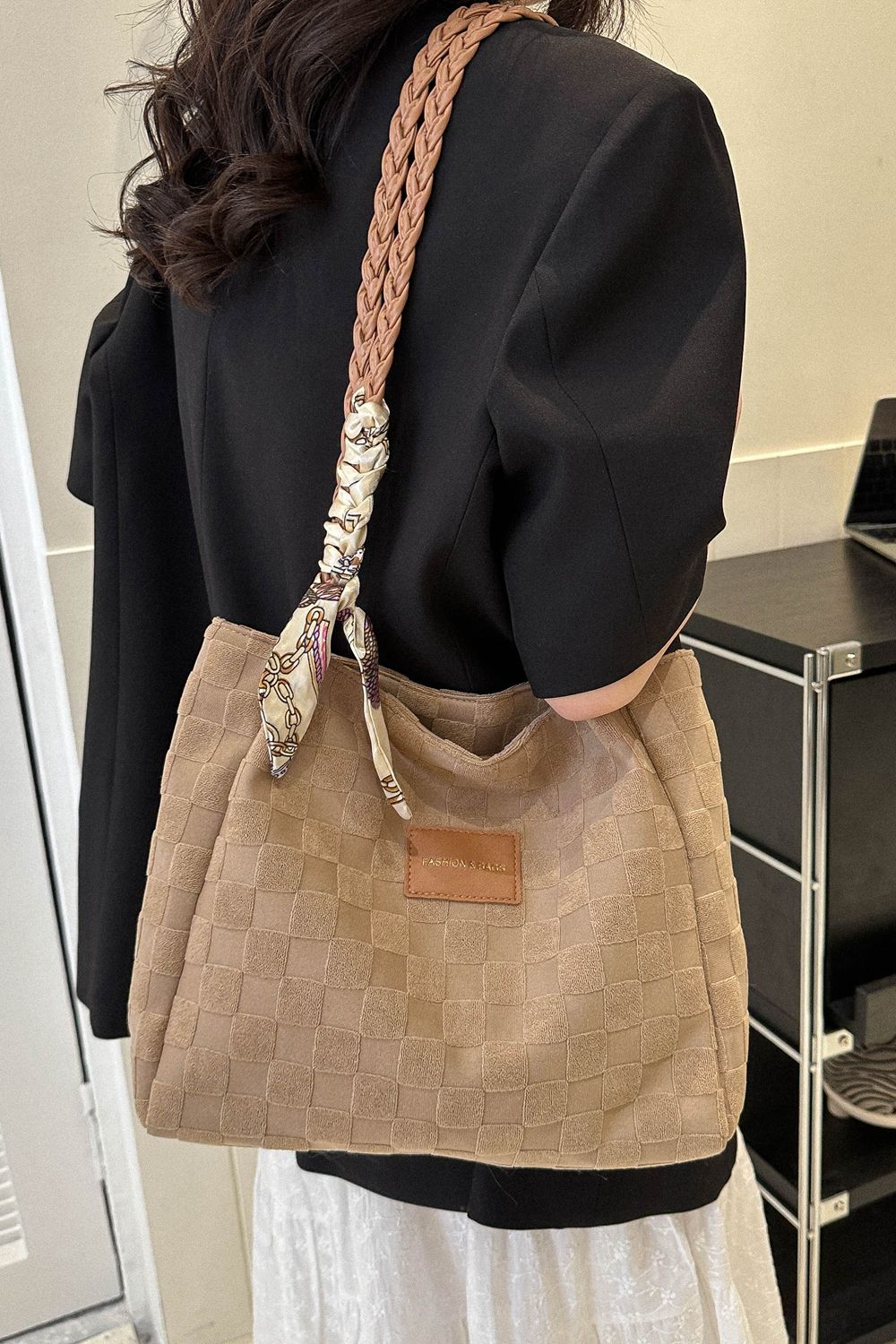 Braided Tote Bag