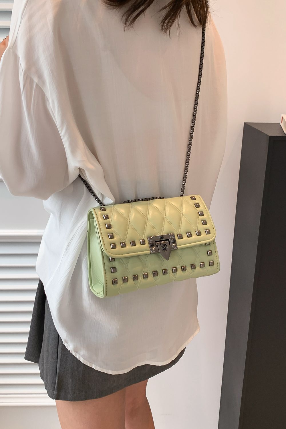 Studded Crossbody Bag