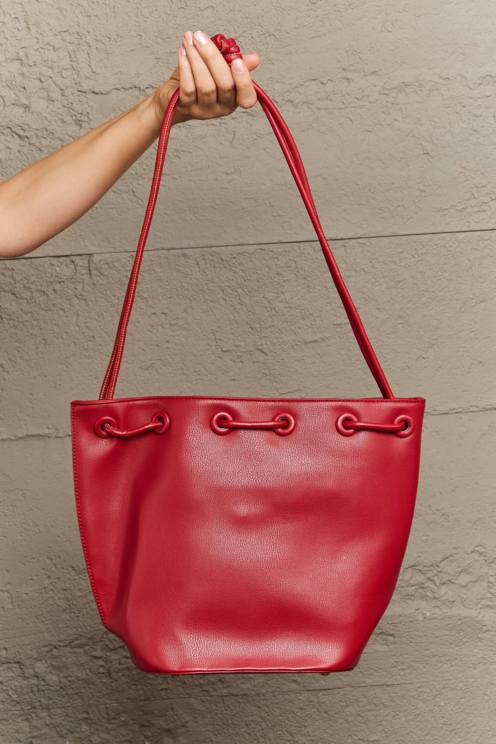 Studded Bucket Bag