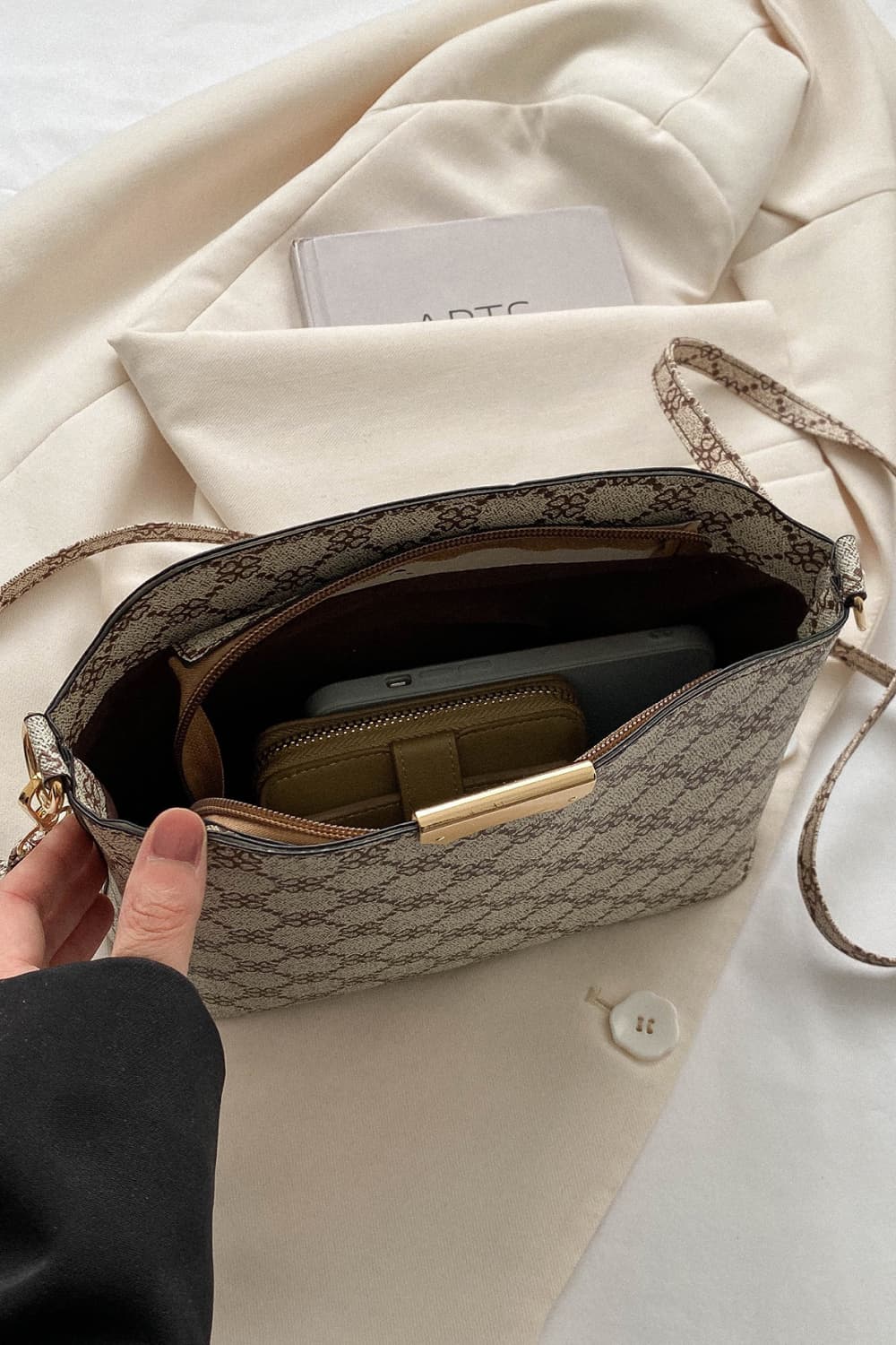 Checkered Shoulder Bag