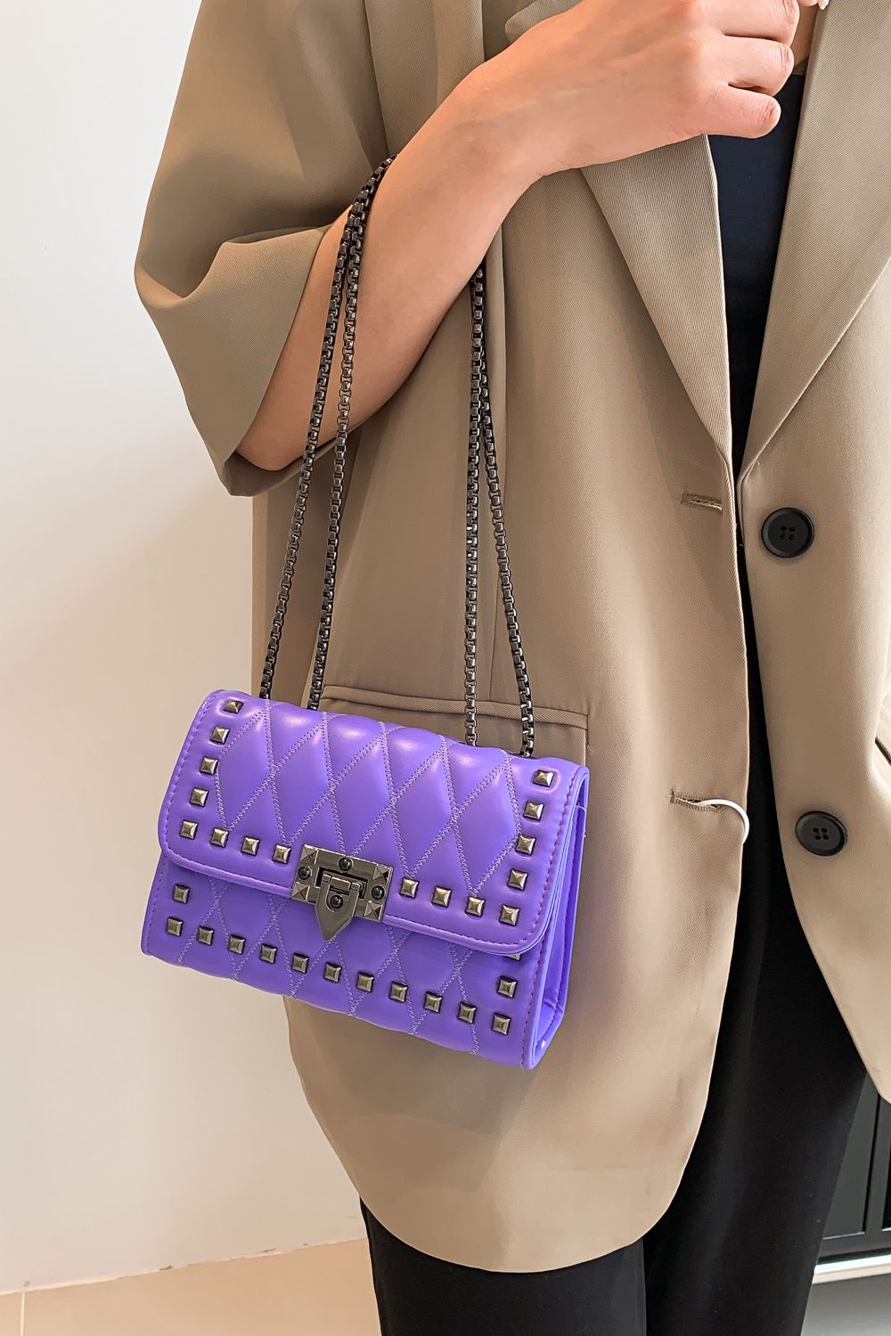Studded Crossbody Bag