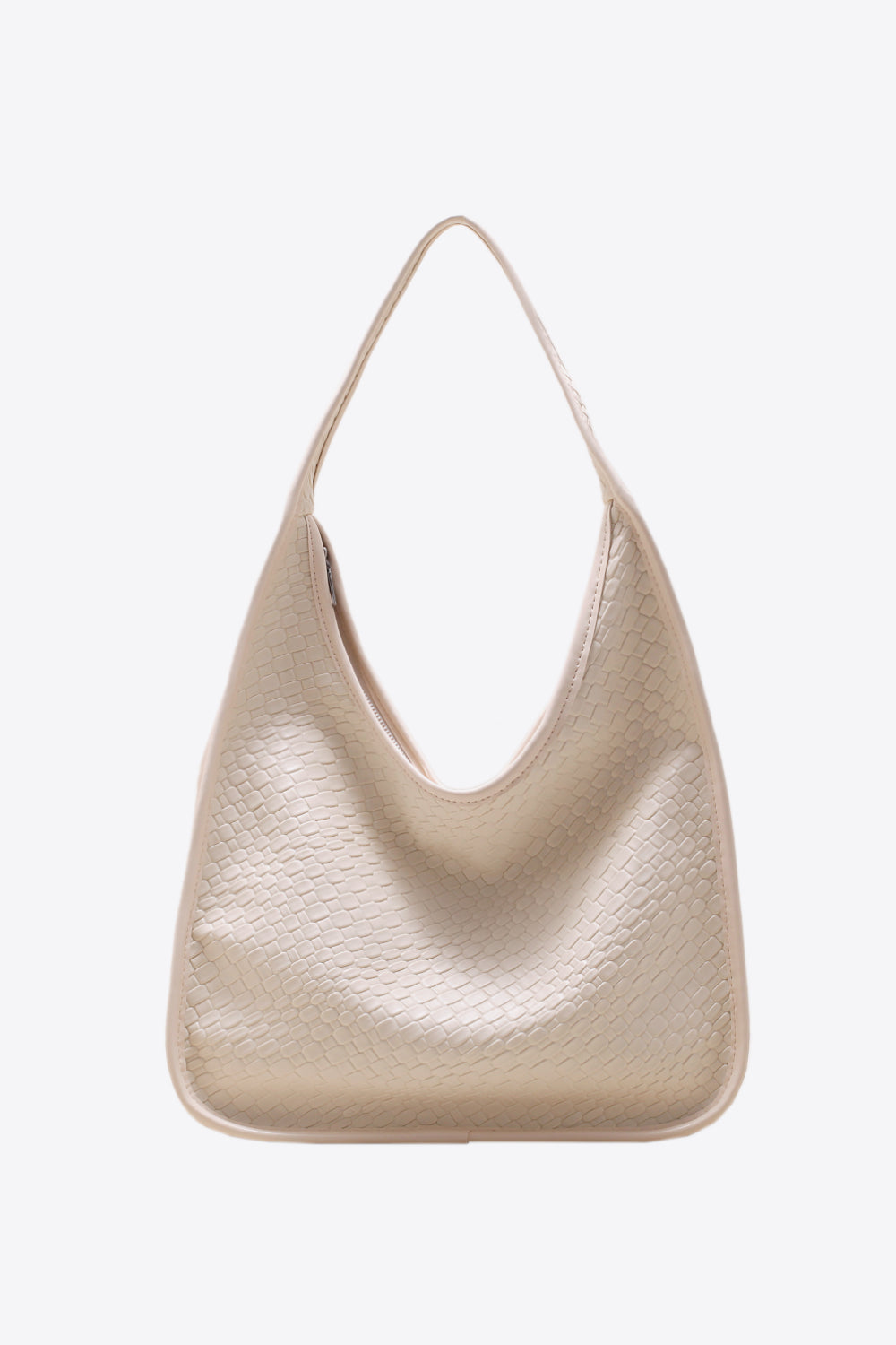 Weaved Leather Shoulder Bag