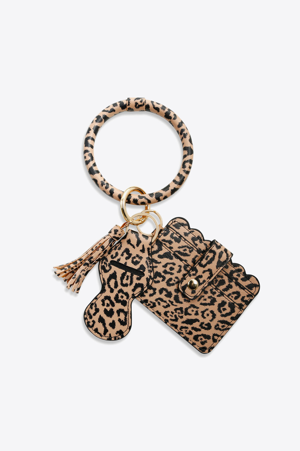 Wristlet Keychain with Card Holder